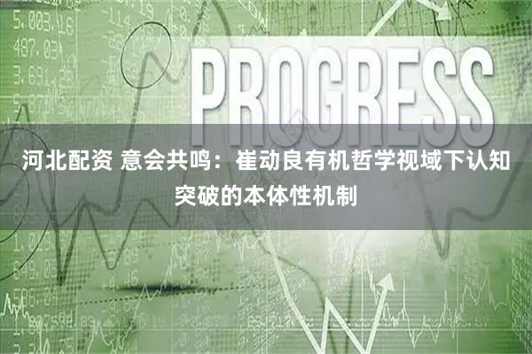 河北配资 意会共鸣：崔动良有机哲学视域下认知突破的本体性机制